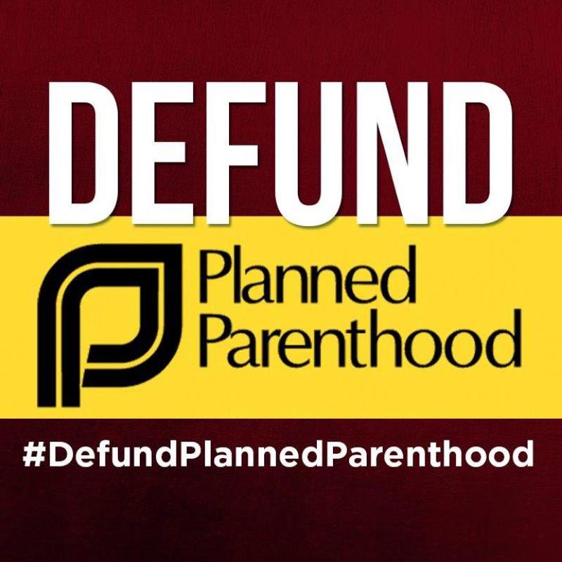 Time Sensitive: Urge Congress to defund Planned Parenthood Now!
