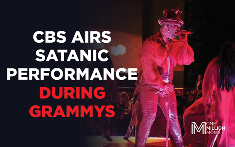 CBS Airs Satanic Performance!