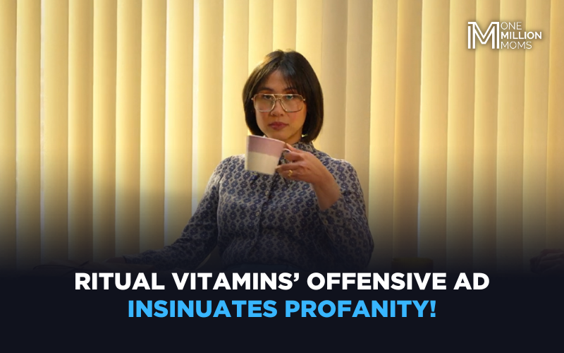 Urge Ritual Vitamins to Cancel Its Inappropriate Commercial
